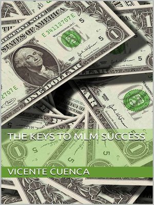 cover image of The keys of success for MLM